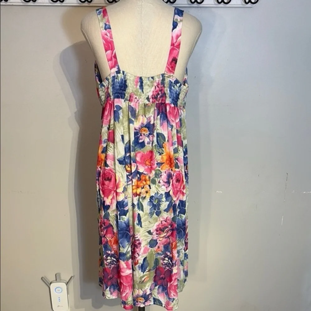 Floral Sleeveless Dress - Multicolor NWT size XXL - Picture 3 of 5
